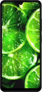 Силиконовый чехол Зелёные дольки лимона для Xiaomi POCO C71 4G - 852u-4146 изображение 