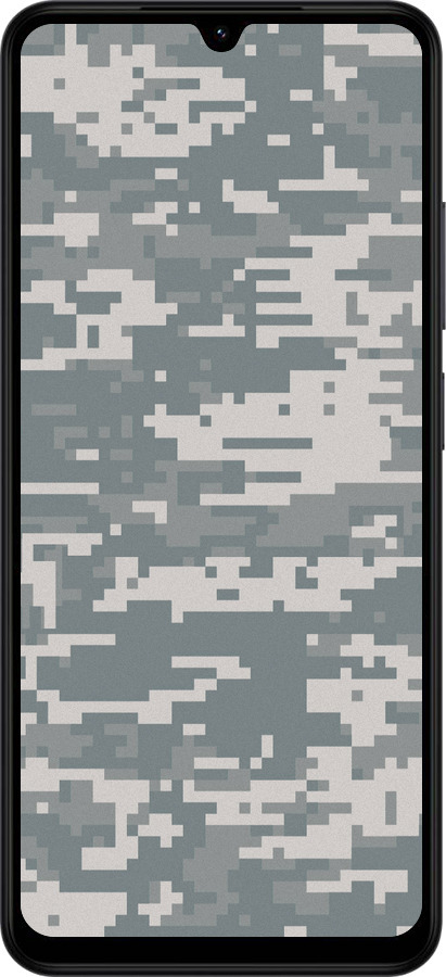 Силиконовый чехол Камуфляж для Xiaomi POCO C71 4G - 1085u-4146 изображение 