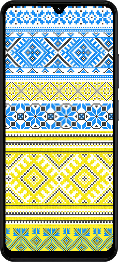 Силіконовий чехол Вишиванка 40 для Xiaomi POCO C71 4G - 1174u-4146 изображение 
