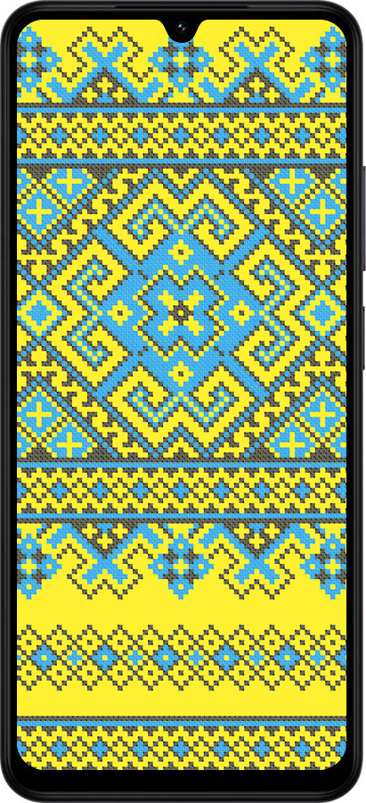 Силиконовый чехол Вышиванка 41 для Xiaomi Redmi A5 4G - 1175u-3926 изображение 