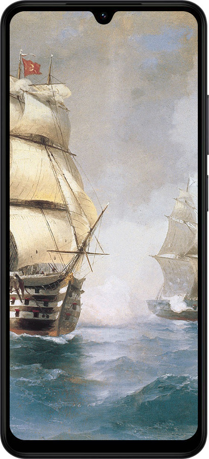 Силіконовий чехол Айвазовський. Кораблі для Xiaomi POCO C71 4G - 160u-4146 изображение 