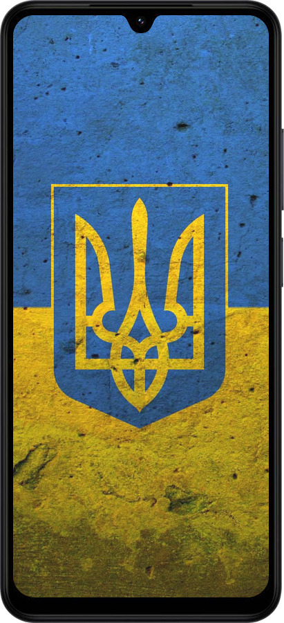 Силиконовый чехол Флаг и герб Украины 2 для Xiaomi Redmi A5 4G - 378u-3926 изображение 