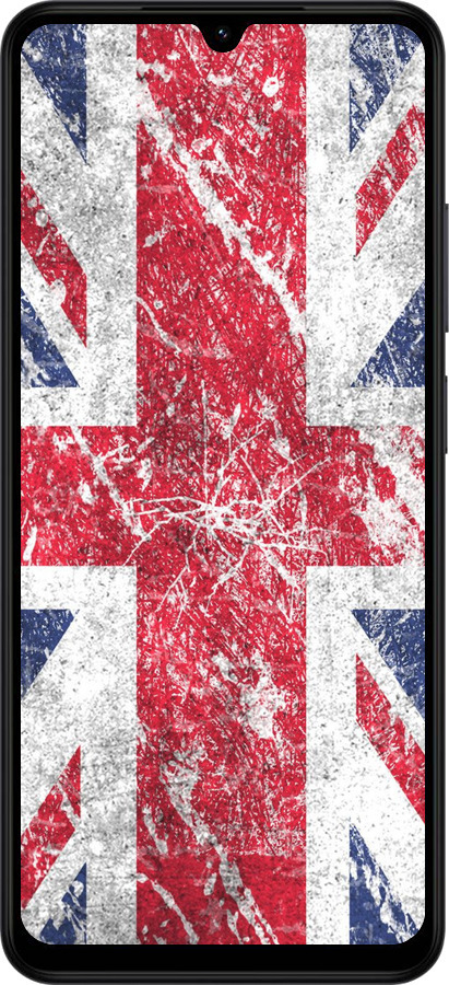 Силиконовый чехол Флаг Великобритании 1 для Xiaomi Redmi A5 4G - 386u-3926 изображение 