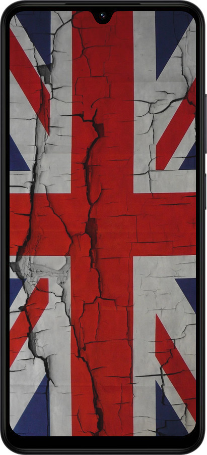 Силиконовый чехол Флаг Великобритании 2 для Xiaomi Redmi A5 4G - 387u-3926 изображение 