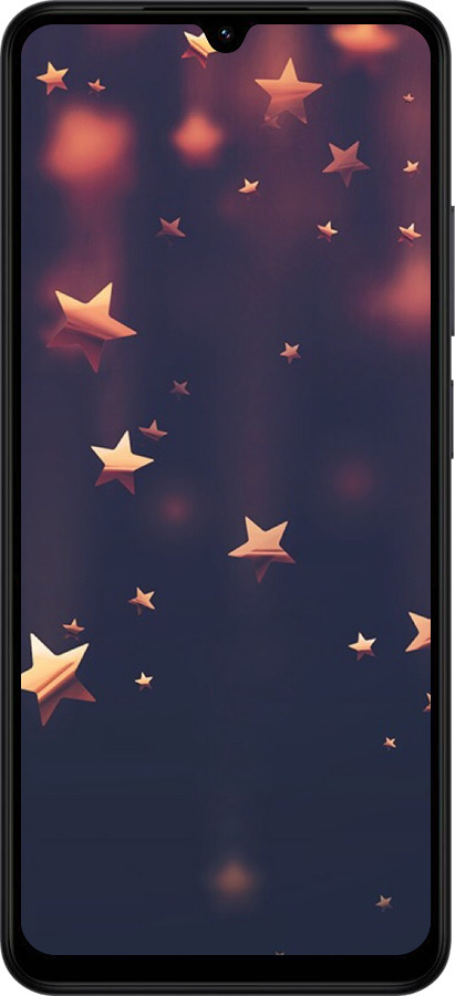 Силиконовый чехол Падающие звезды для Xiaomi POCO C71 4G - 3974u-4146 изображение 