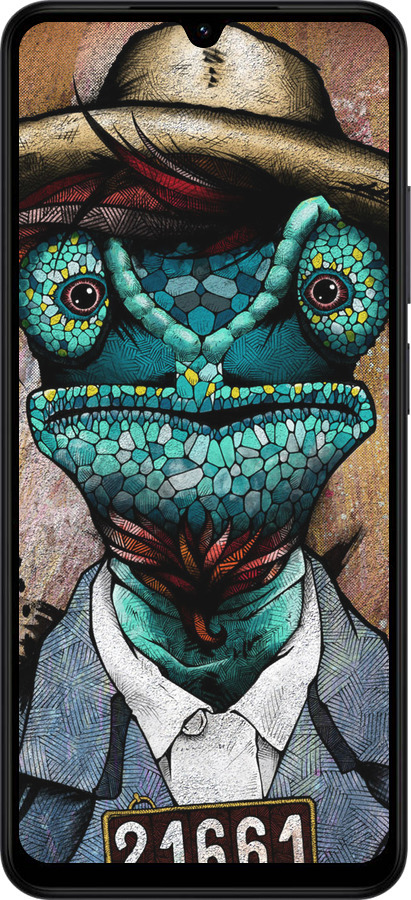 Силиконовый чехол Хамелеон в розыске для Xiaomi POCO C71 4G - 4030u-4146 изображение 