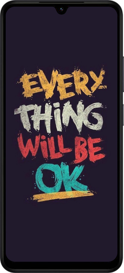 Силиконовый чехол Все будет хорошо для Xiaomi Redmi A5 4G - 4068u-3926 изображение 