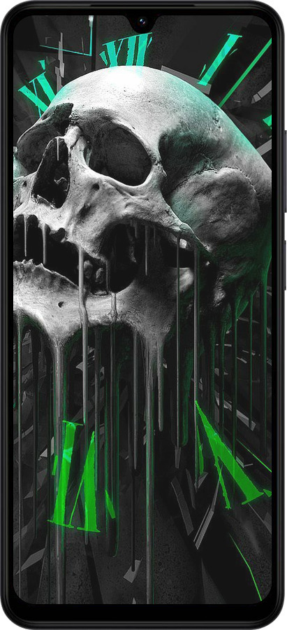 Силиконовый чехол Череп-часы для Xiaomi Redmi A5 4G - 4100u-3926 изображение 