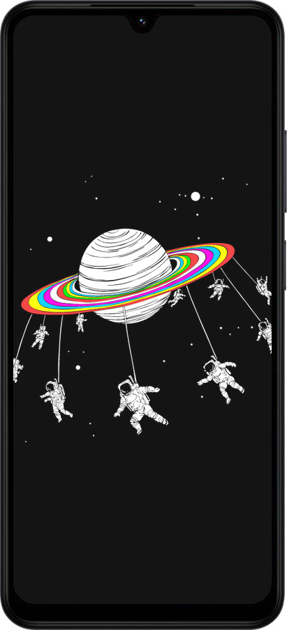 Силиконовый чехол Лунная карусель для Xiaomi POCO C71 4G - 4136u-4146 изображение 