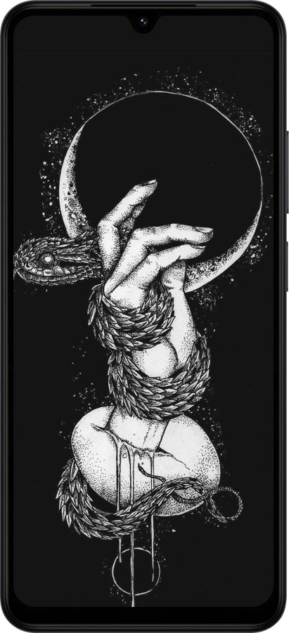 Силіконовий чехол Змія в руці для Xiaomi Redmi A5 4G - 4149u-3926 изображение 