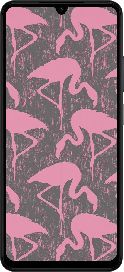 Силиконовый чехол Vintage-Flamingos для Xiaomi Redmi A5 4G - 4171u-3926 изображение 