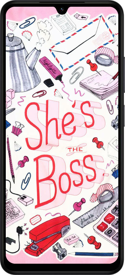 Силиконовый чехол she's the  boss для Xiaomi Redmi A5 4G - 4254u-3926 изображение 