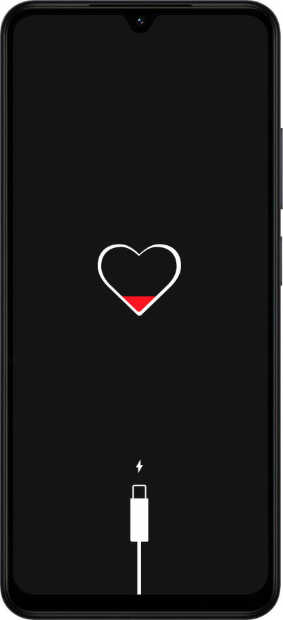 Силіконовий чехол Підзарядка серця для Xiaomi Redmi A5 4G - 4274u-3926 изображение 