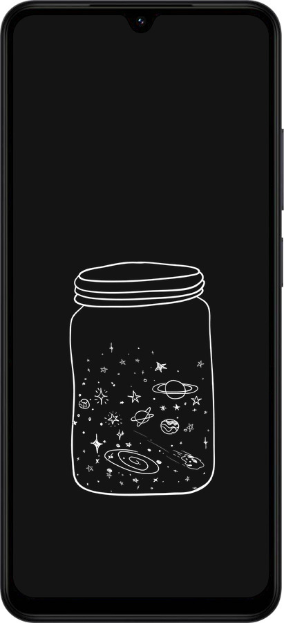 Силіконовий чехол Космос в банці для Xiaomi Redmi A5 4G - 4297u-3926 изображение 