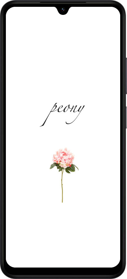 Силиконовый чехол Пион для Xiaomi Redmi A5 4G - 4366u-3926 изображение 