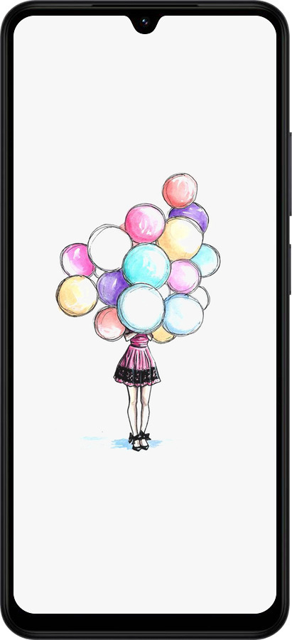 Силиконовый чехол Шарики для Xiaomi Redmi A5 4G - 4387u-3926 изображение 