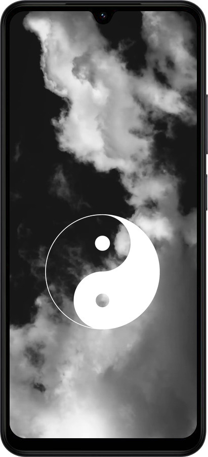 Силиконовый чехол Инь и Янь для Xiaomi Redmi A5 4G - 4389u-3926 изображение 