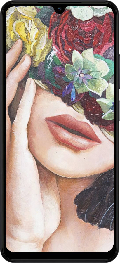 Силиконовый чехол Head Flower для Xiaomi POCO C71 4G - 4460u-4146 изображение 