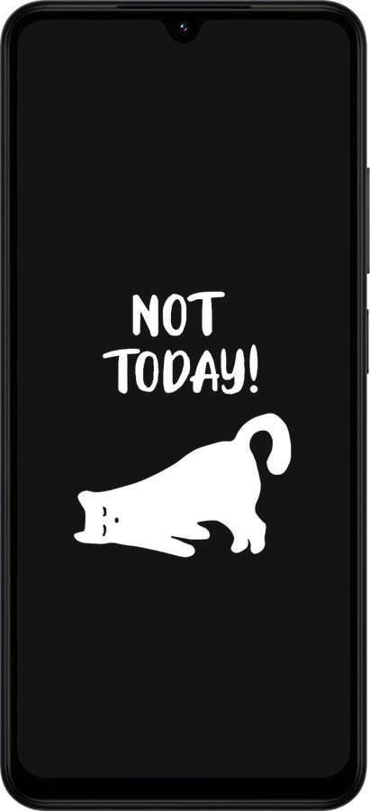 Силіконовий чехол Втомлений кіт для Xiaomi Redmi A5 4G - 4535u-3926 изображение 