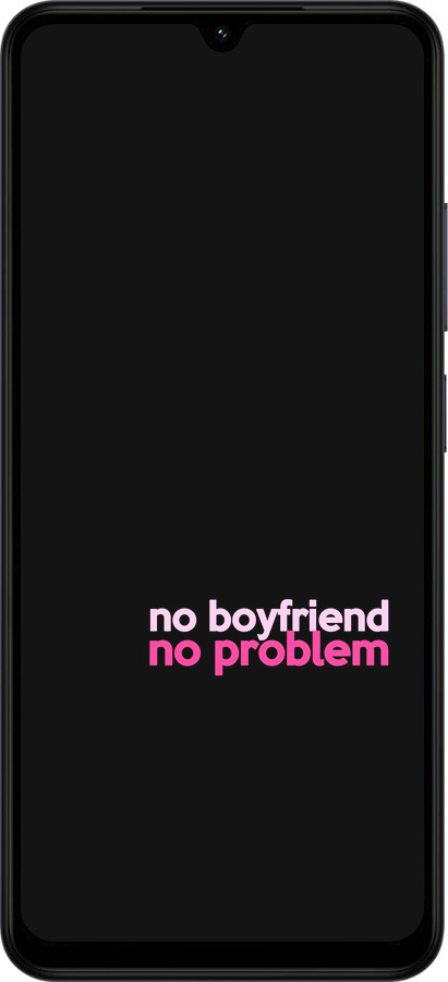 Силиконовый чехол no boyfriend no problem для Xiaomi Redmi A5 4G - 4549u-3926 изображение 