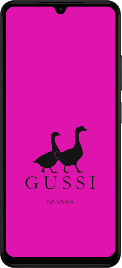 Силиконовый чехол Гуси для Xiaomi Redmi A5 4G - 4561u-3926 изображение 