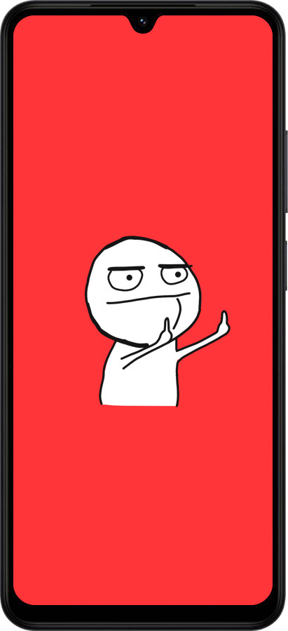 Силиконовый чехол Мем для Xiaomi Redmi A5 4G - 4578u-3926 изображение 