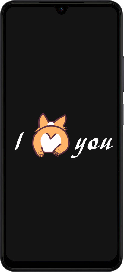 Силиконовый чехол Люблю для Xiaomi Redmi A5 4G - 4586u-3926 изображение 