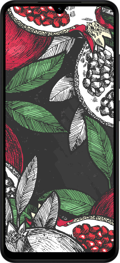 Силіконовий чехол Гранат для Xiaomi Redmi A5 4G - 4692u-3926 изображение 