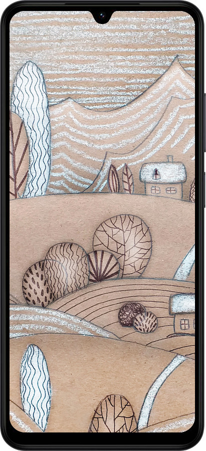 Силіконовий чехол Казкові пагорби для Xiaomi Redmi A5 4G - 4749u-3926 изображение 