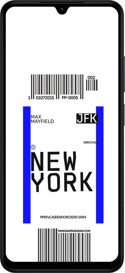 Силиконовый чехол New York для Xiaomi Redmi A5 4G - 4861u-3926 изображение 