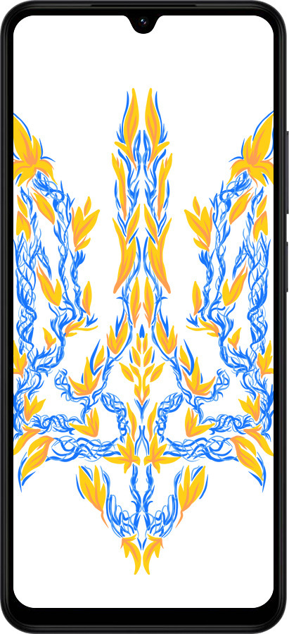 Силиконовый чехол Герб Украины v3 для Xiaomi Redmi A5 4G - 5313u-3926 изображение 