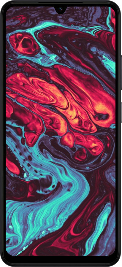 Силіконовий чехол Синя червона абстакція для Xiaomi Redmi A5 4G - 5339u-3926 изображение 