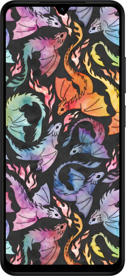 Силиконовый чехол № 5416 для Xiaomi Redmi A5 4G - 5416u-3926 изображение 