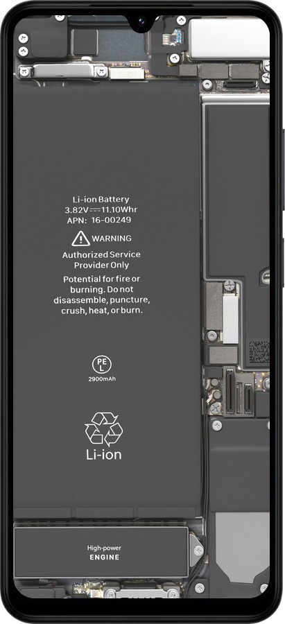 Силиконовый чехол Детали смартфона для Xiaomi Redmi A5 4G - 5487u-3926 изображение 