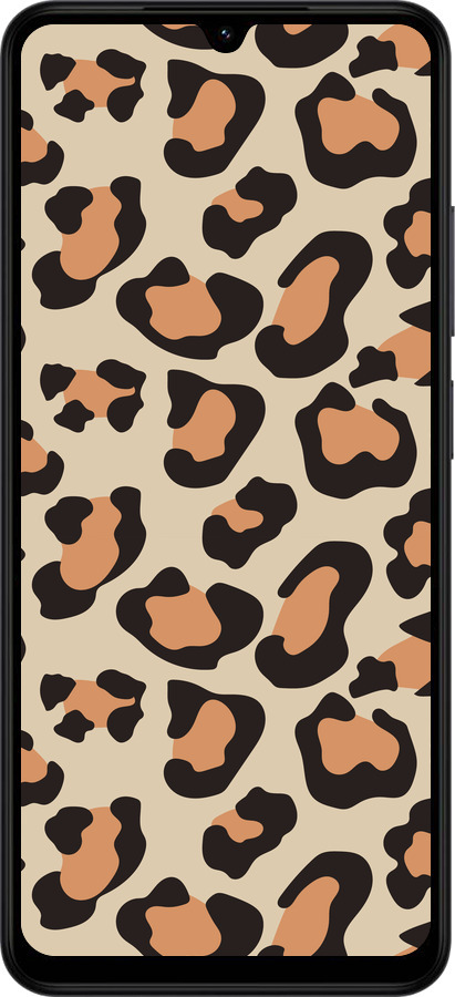 Силіконовий чехол Плями леопарду v2 для Xiaomi Redmi A5 4G - 5496u-3926 изображение 