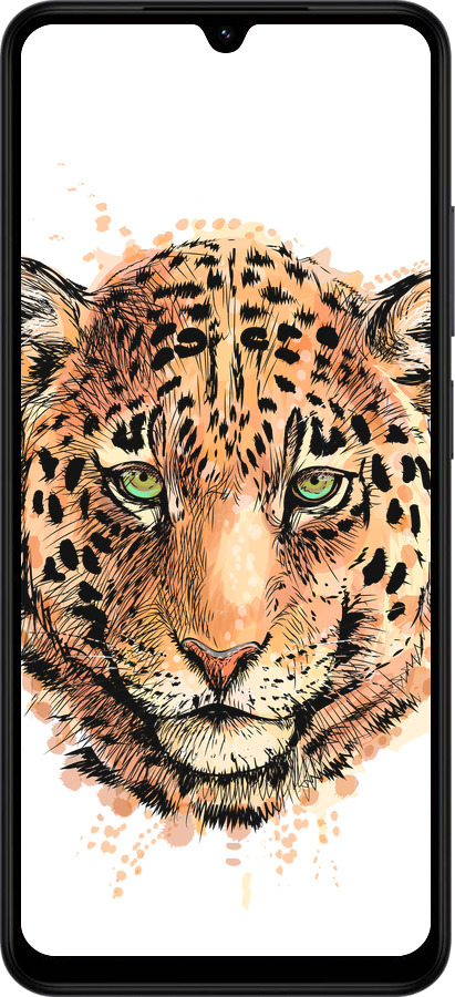 Силиконовый чехол Леопард v2 для Xiaomi Redmi A5 4G - 5606u-3926 изображение 