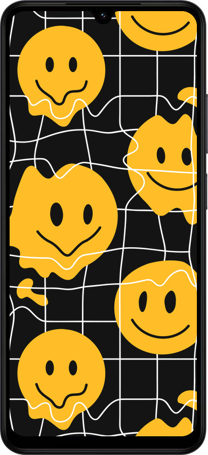 Силиконовый чехол Смайлы v3 для Xiaomi Redmi A5 4G - 5623u-3926 изображение 