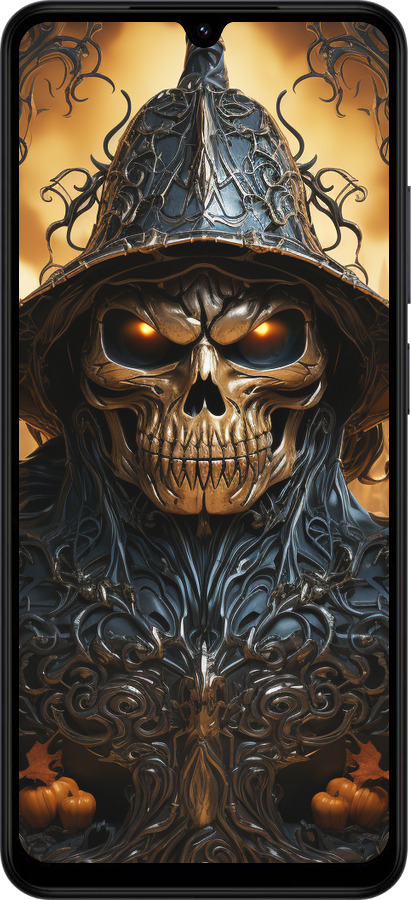 Силіконовий чехол Череп 2 для Xiaomi Redmi A5 4G - 5652u-3926 изображение 