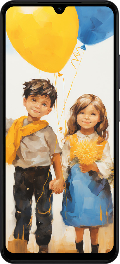 Силіконовий чехол Діти з кульками для Xiaomi Redmi A5 4G - 5659u-3926 изображение 