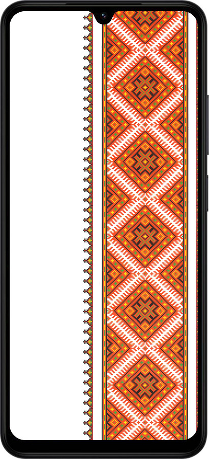 Силіконовий чехол Вишиванка 25 для Xiaomi POCO C71 4G - 593u-4146 изображение 