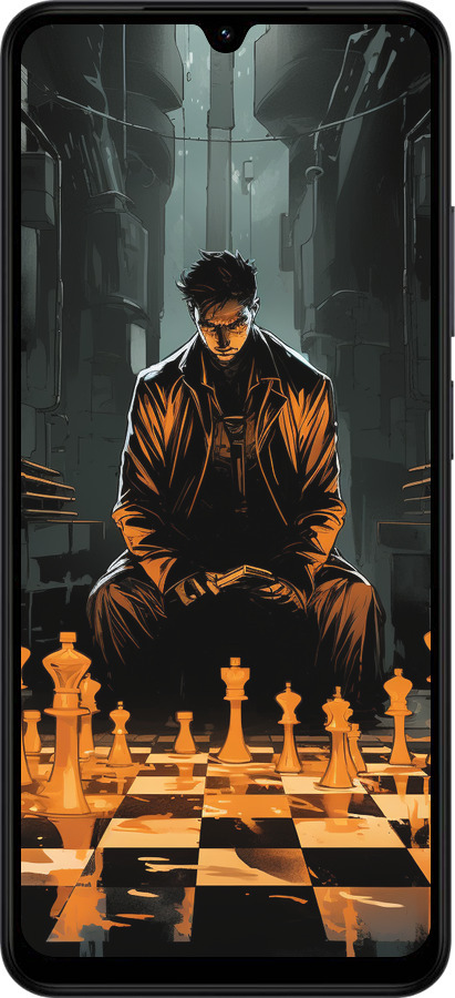 Силіконовий чехол Шахмати для Xiaomi Redmi A5 4G - 5951u-3926 изображение 