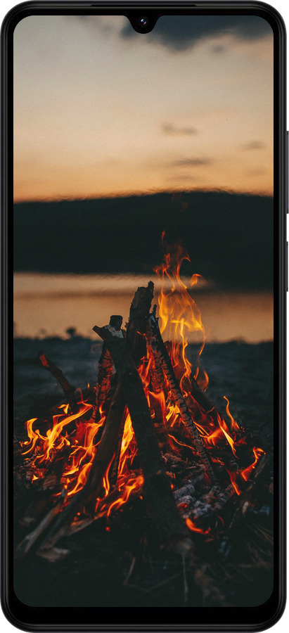 Силиконовый чехол Огонь для Xiaomi Redmi A5 4G - 6021u-3926 изображение 