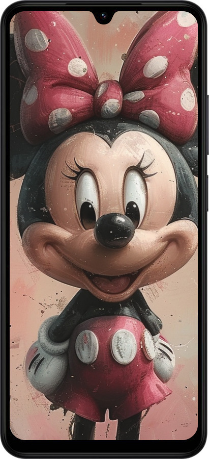 Силиконовый чехол Minnie Mouse для Xiaomi Redmi A5 4G - 6054u-3926 изображение 