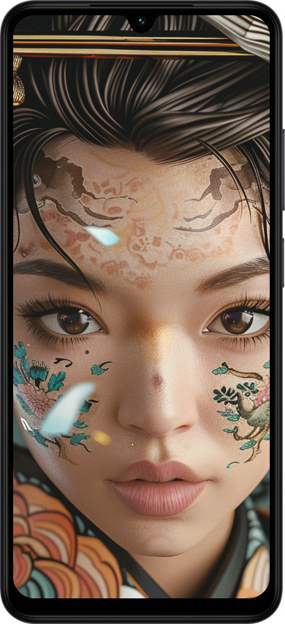 Силіконовий чехол Погляд душі самурая для Xiaomi Redmi A5 4G - 6076u-3926 изображение 