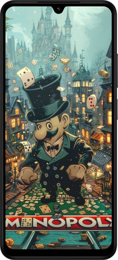 Силиконовый чехол Сказочный Monopoly для Xiaomi Redmi A5 4G - 6086u-3926 изображение 