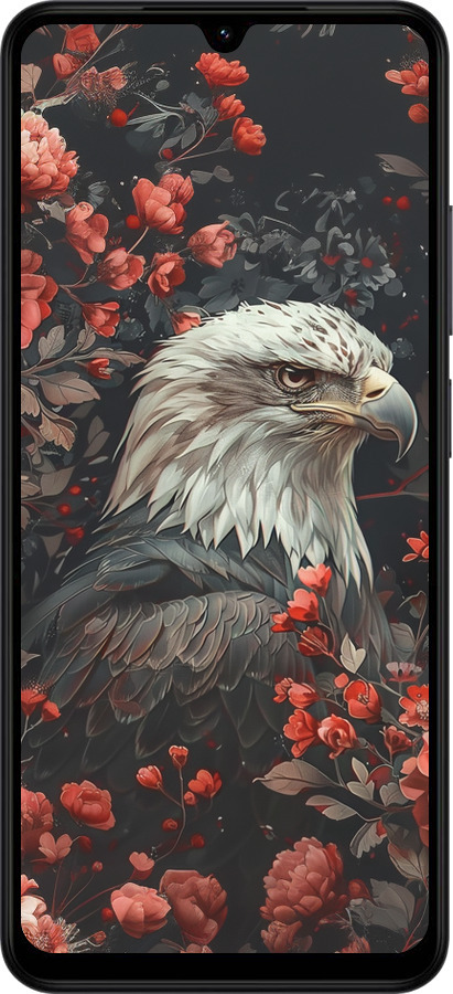 Силіконовий чехол Квітковий вартовий для Xiaomi Redmi A5 4G - 6102u-3926 изображение 