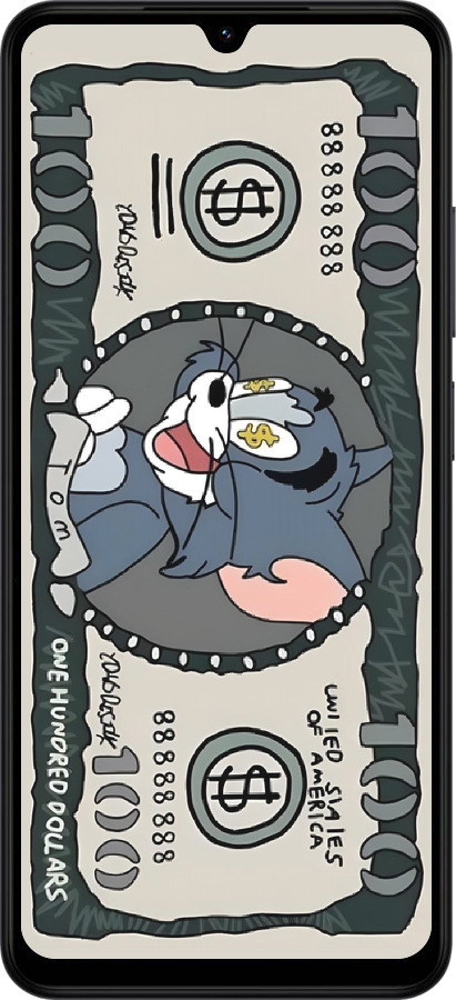 Силиконовый чехол Том и джерри для Xiaomi Redmi A5 4G - 6291u-3926 изображение 