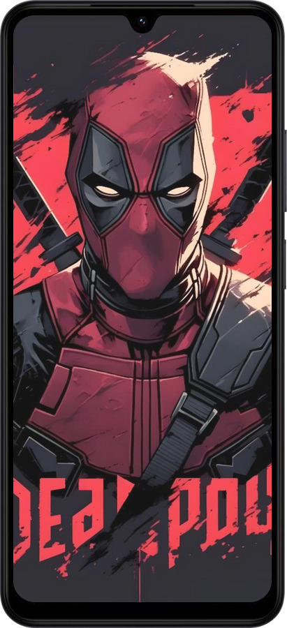 Силиконовый чехол Дедпул для Xiaomi Redmi A5 4G - 6293u-3926 изображение 