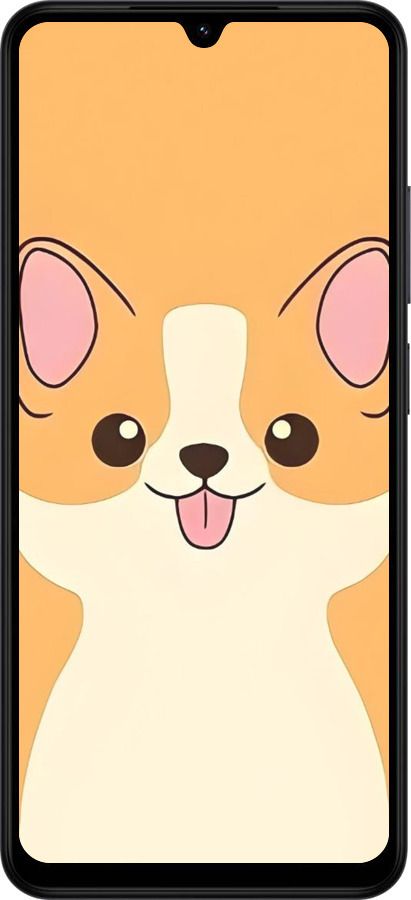 Силиконовый чехол Милый пес для Xiaomi Redmi A5 4G - 6296u-3926 изображение 