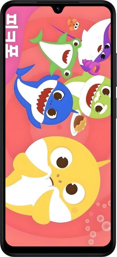 Силиконовый чехол Бейби Шаркс для Xiaomi Redmi A5 4G - 6305u-3926 изображение 